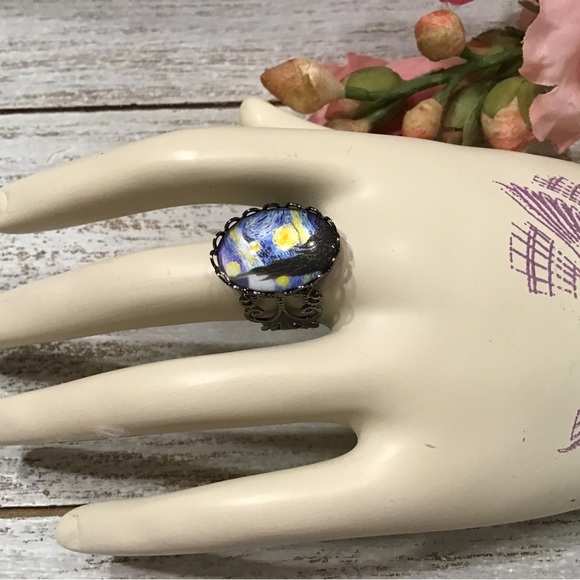 COPY -Starry Night Ring - Picture 4 of 6